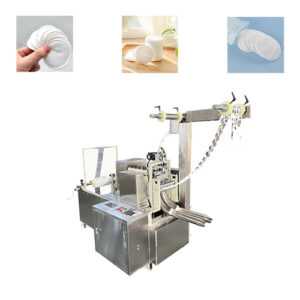 Round cotton pads machine