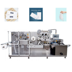 Single wet wipe machine