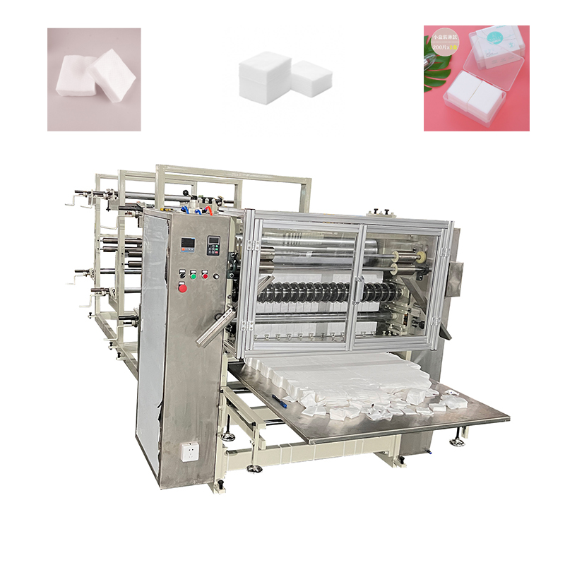 Square cotton pads making machine，cotton pad machine